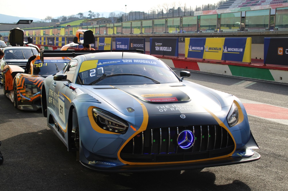 THOR Mugello Test Mercedes-AMG GT3 Evo The Heart of Racing