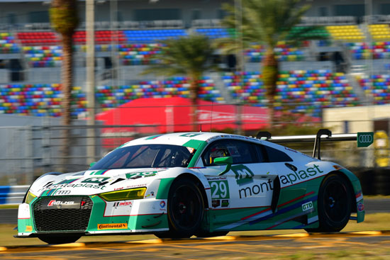 land Daytona test