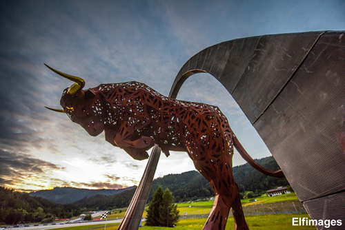 Red Bull Ring Statue
