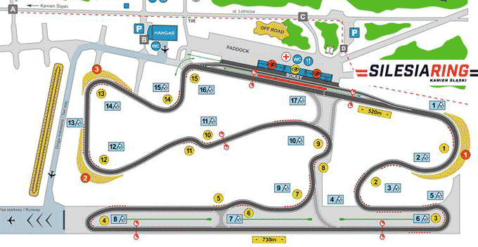 silesiaring trackmap