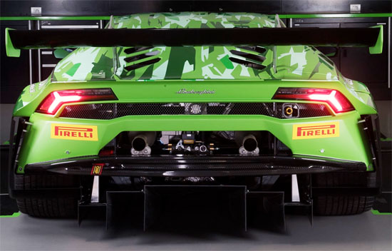 lamborghini huracan gt3 evo back