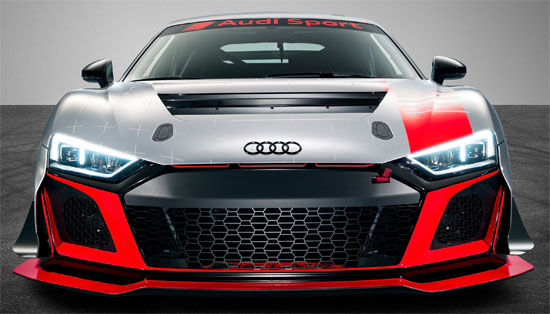 audir8lmsgt4evo front