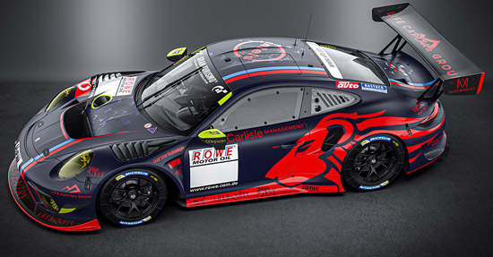 Huber991GT3R render