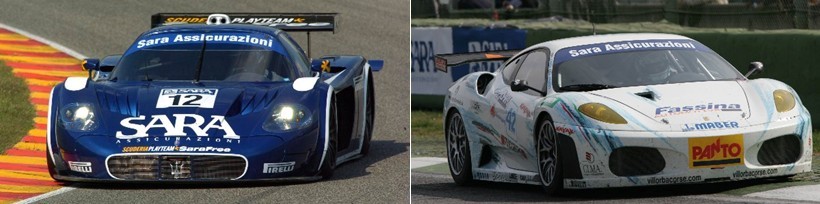 GT Italia / Playteam MC12 + Villorba Corse F430 (www.acisportitalia.it)