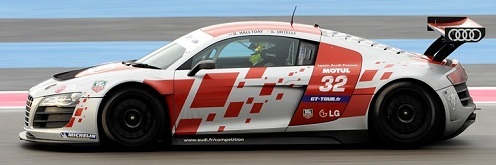 Team Audi France-Audi R( LMS - www.gt-tour.fr