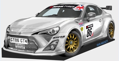 GPRM-Toyota GT86 GT4 - www.britishgt.com