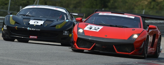 Reiter Engineering Lamborghini Gallardo / Black Team-Ferraru F458 GT2 - www.acisportitalia.it