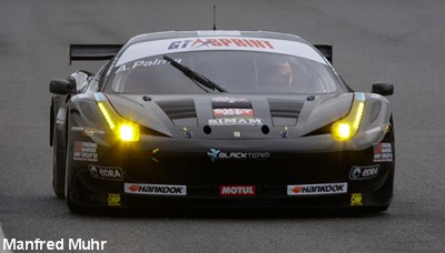 Black Team-Ferrari F458 GT2 - Foto_ Manfred Muhr