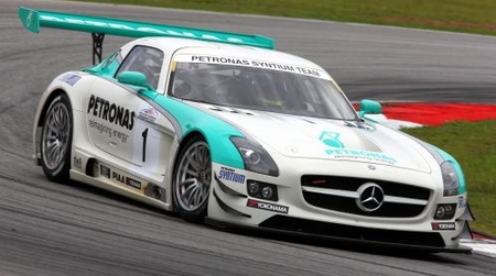 Petronas Syntium-Mercedes SLS AMG GT3 - www.teampetronas.com